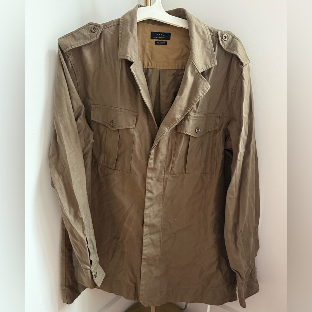 Zara man long sleeve shirt